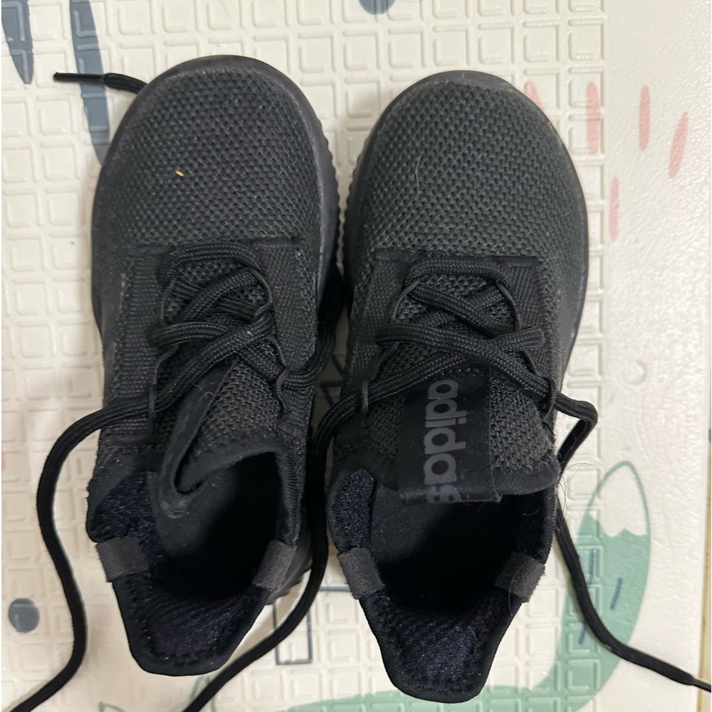 Kids Black Adidas shoes